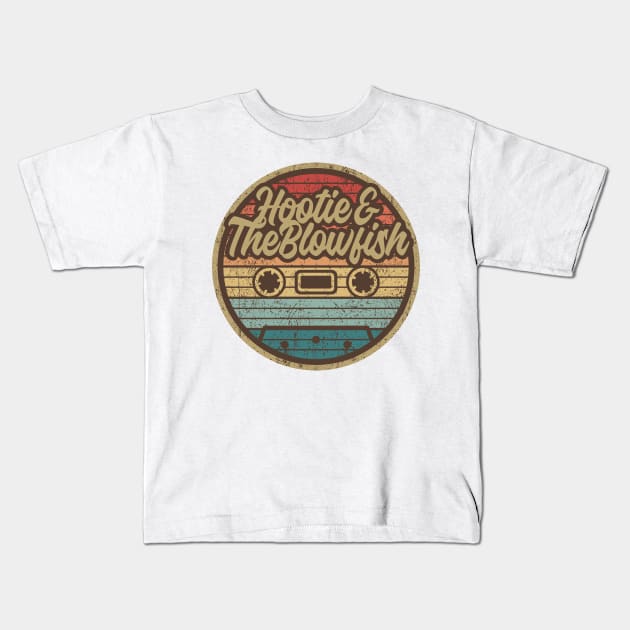 Hootie & The Blowfish Retro Cassette Kids T-Shirt by penciltimes